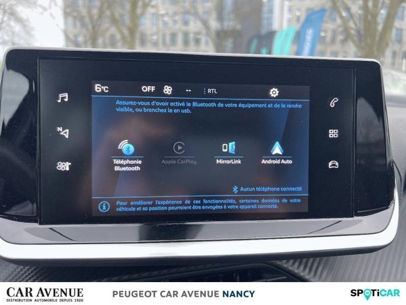 Occasion PEUGEOT 2008 1.2 PureTech 130ch S&S Allure EAT8 2021 Noir Perla Nera (M) 17590 € à Nancy