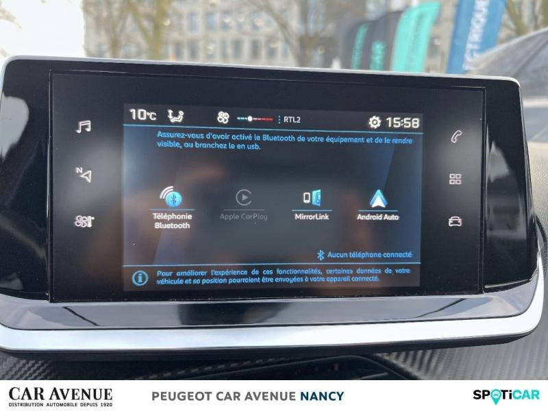 Occasion PEUGEOT 208 1.5 BlueHDi 100ch S&S Active 2023 Jaune 14490 € à Nancy