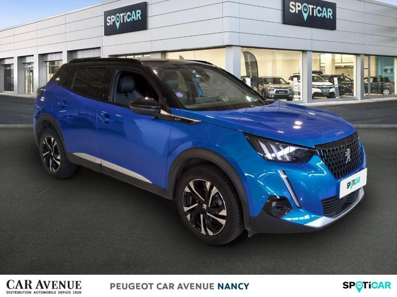 Occasion PEUGEOT 2008 1.2 PureTech 130ch S&S GT EAT8 2021 Bleu Vertigo (S) 16290 € à Nancy