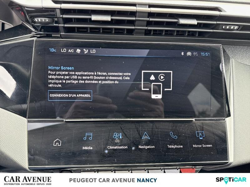 Occasion PEUGEOT 308 1.5 BlueHDi 130ch S&S Allure EAT8 2024 Gris Sélénium (M) 25046 € à Nancy