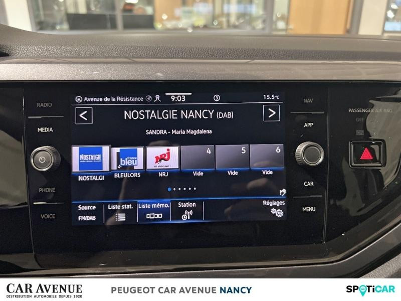 Occasion VOLKSWAGEN Polo 1.0 TSI 110ch Style DSG7 2023 Noir Intense nacré 22554 € à Nancy