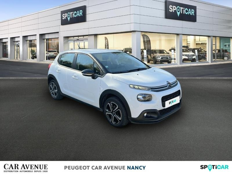 Used CITROEN C3 1.2 PureTech 110ch S&S Feel 2020 Blanc Banquise (O) € 8676 in Nancy