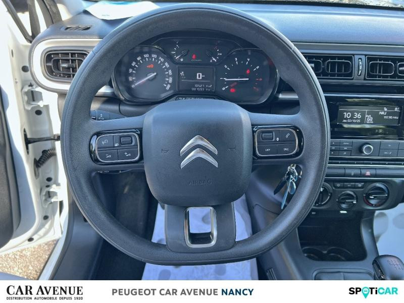 Used CITROEN C3 1.2 PureTech 110ch S&S Feel 2020 Blanc Banquise (O) € 8676 in Nancy