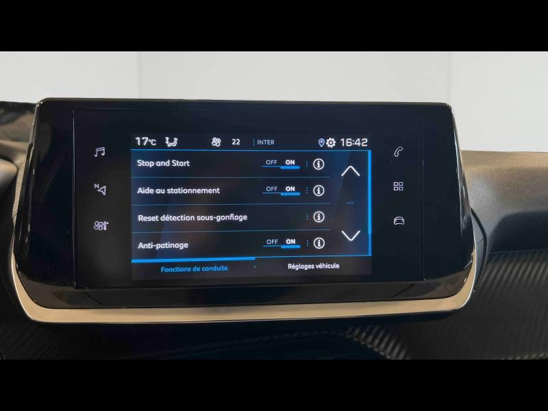 Occasion PEUGEOT 208 1.2 PureTech 100ch S&S Allure 2022 Gris Platinium (M) 14389 € à Nancy