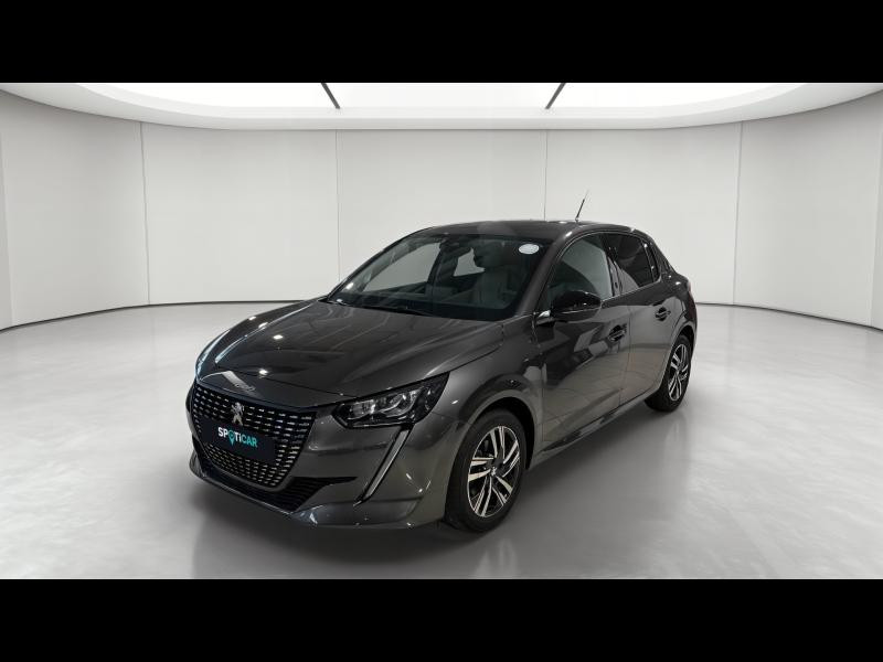Occasion PEUGEOT 208 1.2 PureTech 100ch S&S Allure 2022 Gris Platinium (M) 14389 € à Nancy