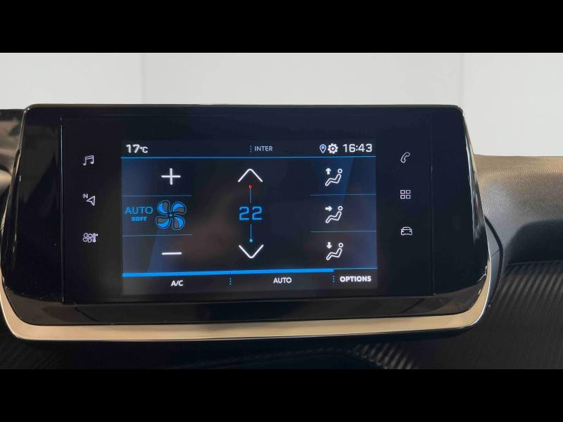 Occasion PEUGEOT 208 1.2 PureTech 100ch S&S Allure 2022 Gris Platinium (M) 14389 € à Nancy