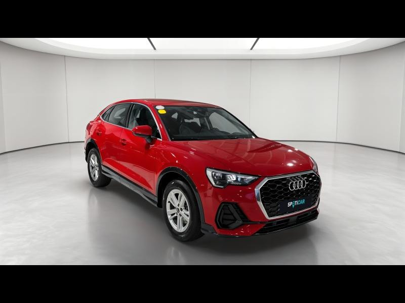 Occasion AUDI Q3 Sportback 35 TFSI 150ch Design S tronic 7 2023 Rouge Tango métallisé 34789 € à Nancy