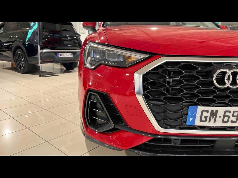 Occasion AUDI Q3 Sportback 35 TFSI 150ch Design S tronic 7 2023 Rouge Tango métallisé 34789 € à Nancy