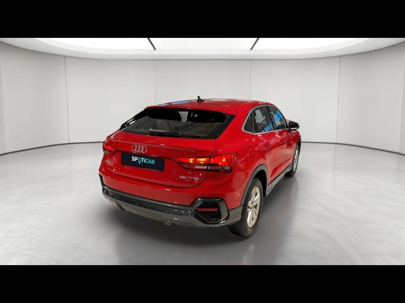 Occasion AUDI Q3 Sportback 35 TFSI 150ch Design S tronic 7 2023 Rouge Tango métallisé 34789 € à Nancy