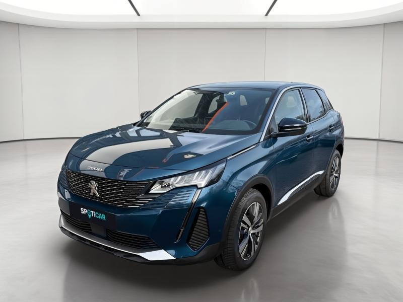 Occasion PEUGEOT 3008 1.2 PureTech 130ch S&S Allure Pack 2021 Bleu Célèbes (M) 19452 € à Nancy