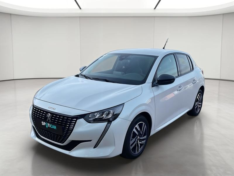Occasion PEUGEOT 208 1.2 PureTech 100ch S&S Allure 2022 Blanc Banquise (O) 14517 € à Nancy