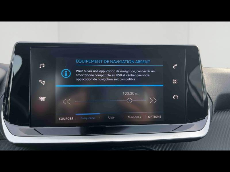 Occasion PEUGEOT 208 1.2 PureTech 100ch S&S Allure 2022 Blanc Banquise (O) 14517 € à Nancy