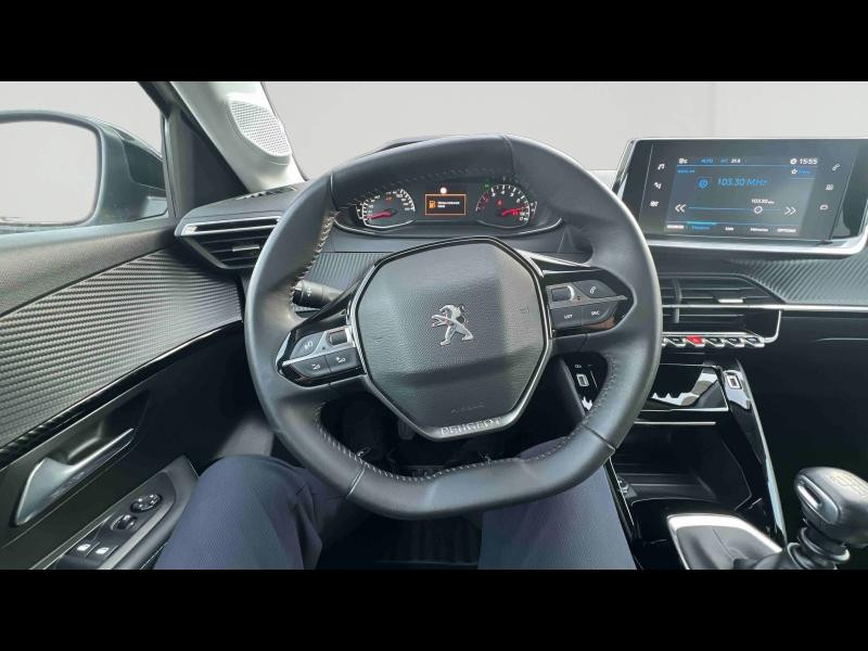 Occasion PEUGEOT 208 1.2 PureTech 100ch S&S Allure 2022 Blanc Banquise (O) 14517 € à Nancy