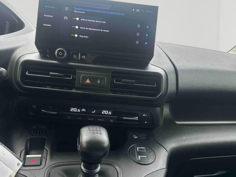 Occasion PEUGEOT Partner M Diesel 100ch Pro Skill 2026 Blanc Icy 23000 € à Nancy