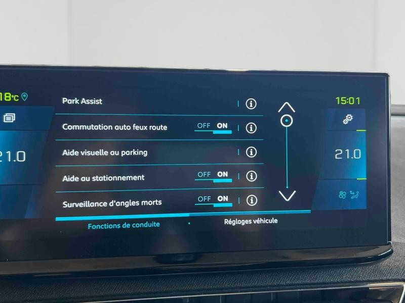 Occasion PEUGEOT 3008 HYBRID 225ch GT e-EAT8 2021 Bleu Célèbes (M) 24665 € à Nancy