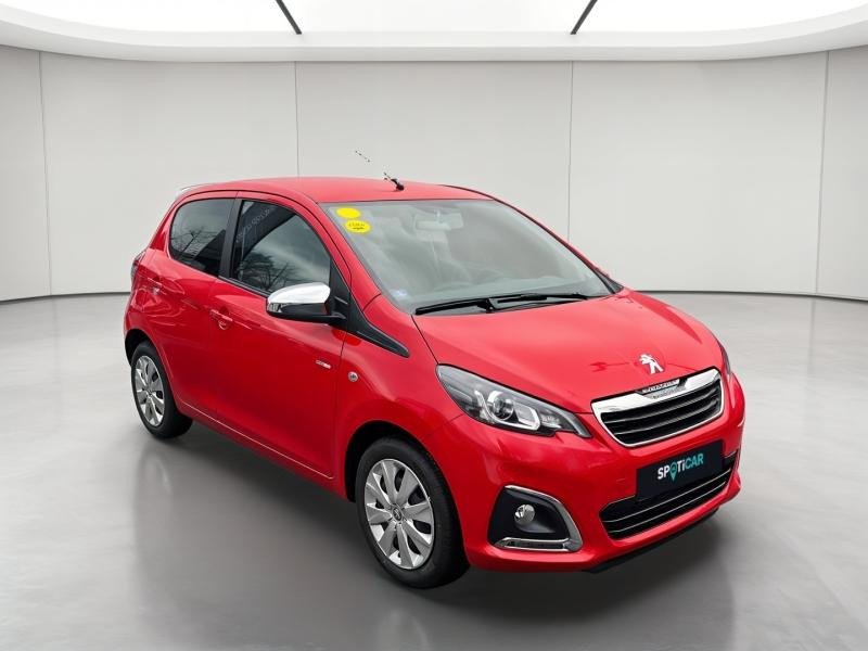 Used PEUGEOT 108 VTi 72 Style S&S 4cv 5p 2021 Rouge Scarlet (O) € 11183 in Nancy