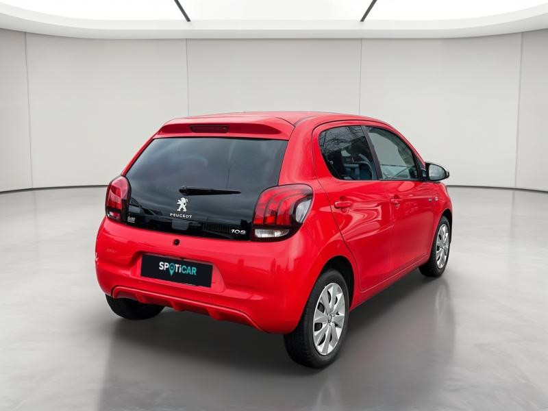 Used PEUGEOT 108 VTi 72 Style S&S 4cv 5p 2021 Rouge Scarlet (O) € 11183 in Nancy