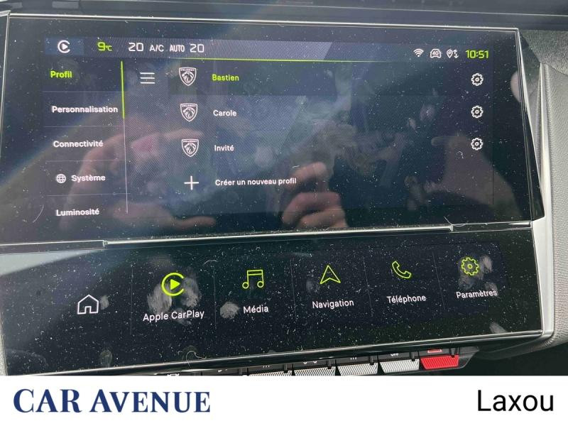 Used PEUGEOT 308 1.2 PureTech 130ch S&S Allure Pack 2021 Vert Olivine (M) € 15263 in Nancy