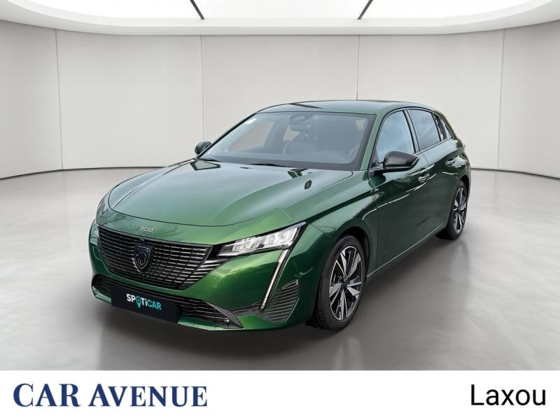 Used PEUGEOT 308 1.2 PureTech 130ch S&S Allure Pack 2021 Vert Olivine (M) € 15263 in Nancy
