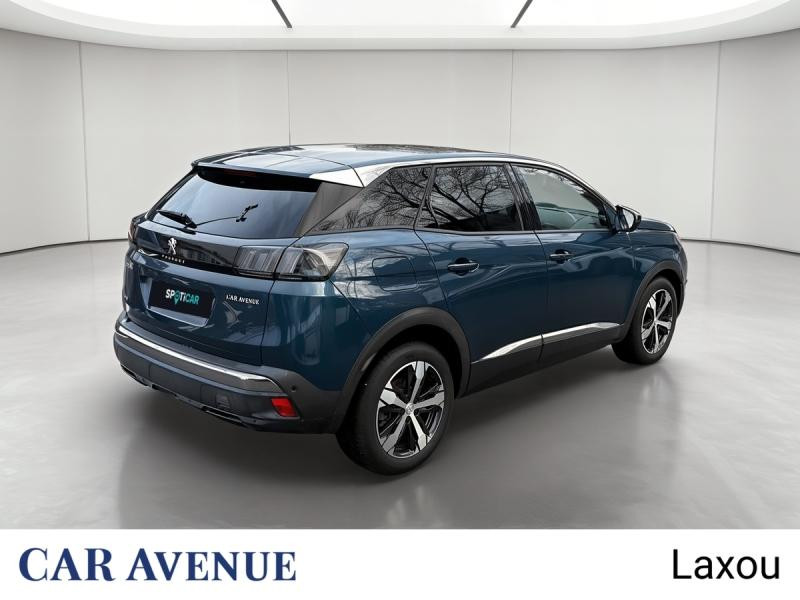 Used PEUGEOT 3008 1.5 BlueHDi 130ch S&S Allure EAT8 2021 Bleu Célèbes (M) € 23983 in Nancy