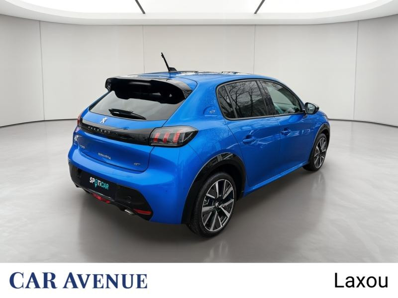 Used PEUGEOT 208 1.2 PureTech 100ch S&S GT EAT8 2021 Bleu Vertigo (V) € 16747 in Nancy