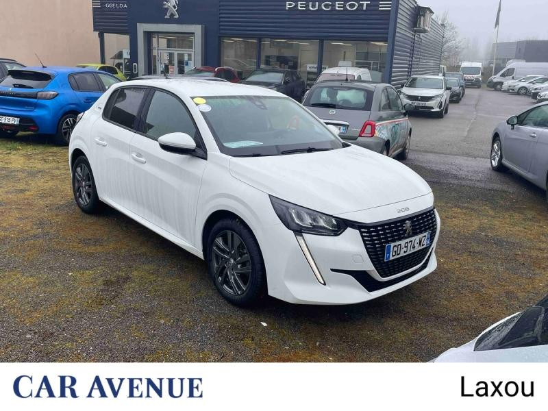 Used PEUGEOT 208 1.2 PureTech 75ch S&S Style 2021 Blanc Banquise (O) € 11904 in Nancy