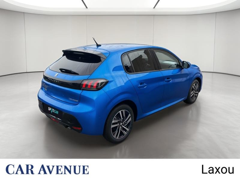 Used PEUGEOT 208 1.2 PureTech 100ch S&S Allure 118g 2021 Bleu Vertigo (V) € 13225 in Nancy