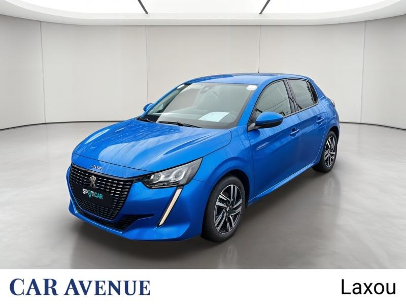 Used PEUGEOT 208 1.2 PureTech 100ch S&S Allure 118g 2021 Bleu Vertigo (V) € 13225 in Nancy