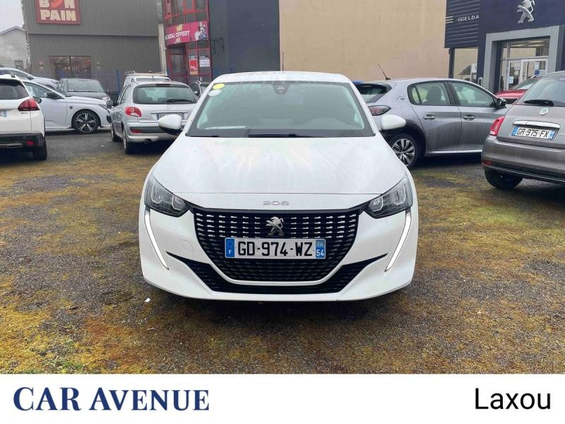 Used PEUGEOT 208 1.2 PureTech 75ch S&S Style 2021 Blanc Banquise (O) € 11904 in Nancy
