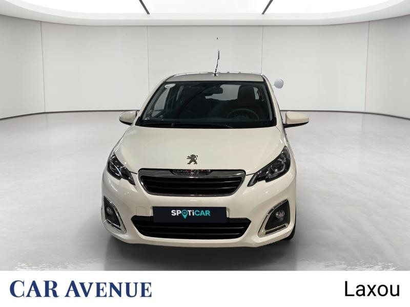 Used PEUGEOT 108 VTi 72 Allure S&S 4cv 5p 2022 Blanc Oural (O) € 12198 in Nancy