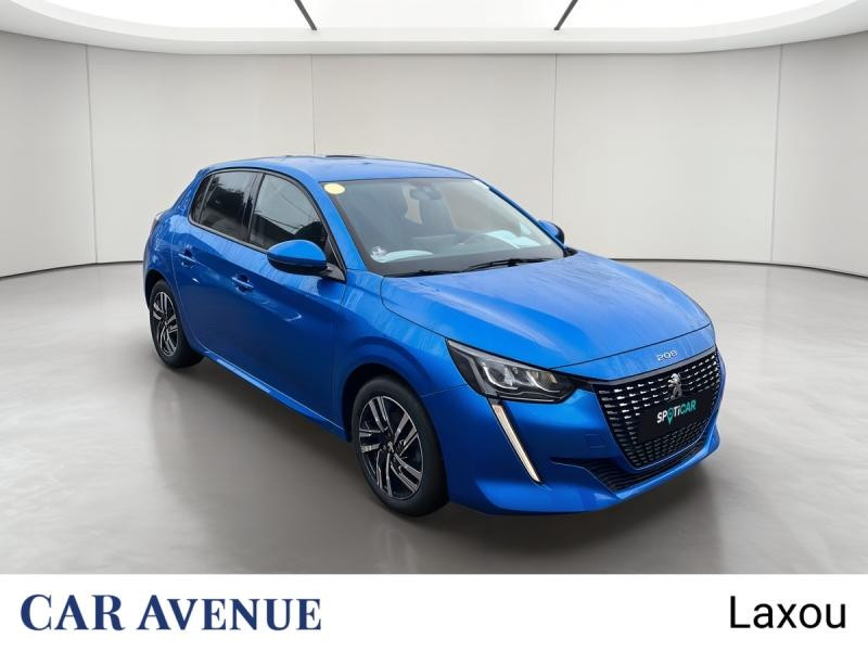 Used PEUGEOT 208 1.2 PureTech 100ch S&S Allure 118g 2021 Bleu Vertigo (V) € 13225 in Nancy