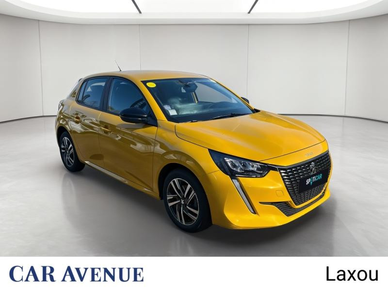 Occasion PEUGEOT 208 1.2 PureTech 100ch S&S Style 2023 Jaune 14282 € à Nancy