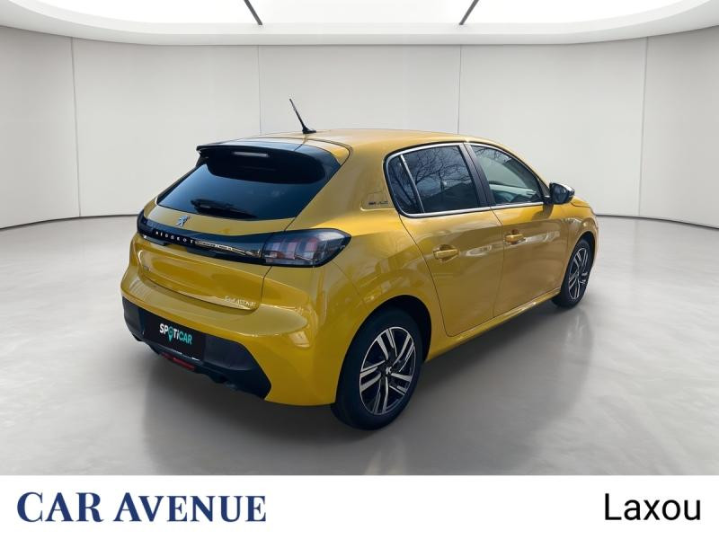 Occasion PEUGEOT 208 1.2 PureTech 100ch S&S Style 2023 Jaune 14282 € à Nancy