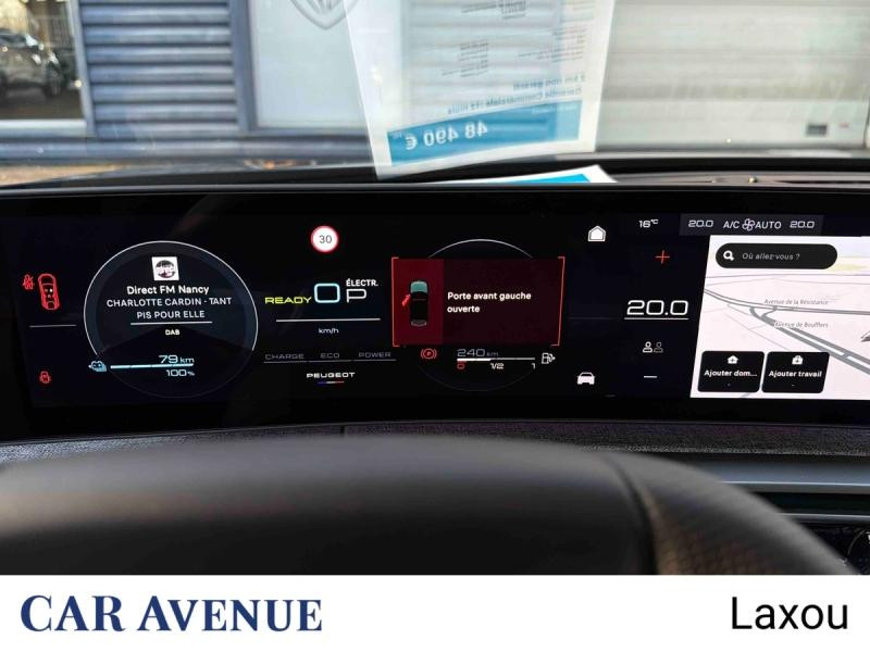 Occasion PEUGEOT 3008 Hybride Rechargeable Plug-in 195ch GT Exclusive e-DCS7 2025 Noir Perla Nera (M) 48490 € à Nancy