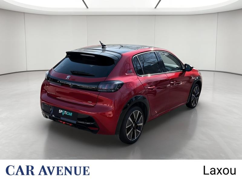 Occasion PEUGEOT 208 e-208 136ch GT Pack 2022 Rouge Elixir (V) 17768 € à Nancy