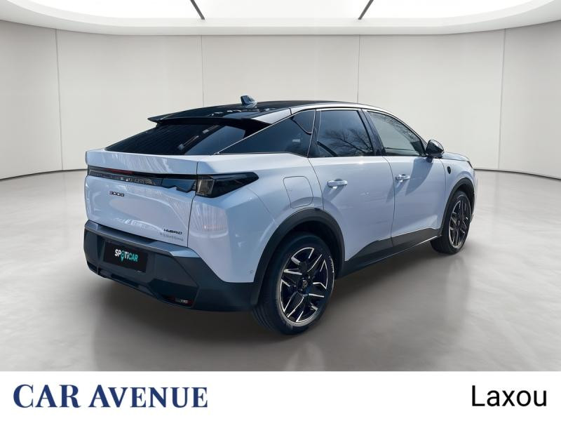 Occasion PEUGEOT 3008 1.2 Hybrid 145ch GT Exclusive e-DCS6 2026 Blanc Okénite (M) 41590 € à Nancy