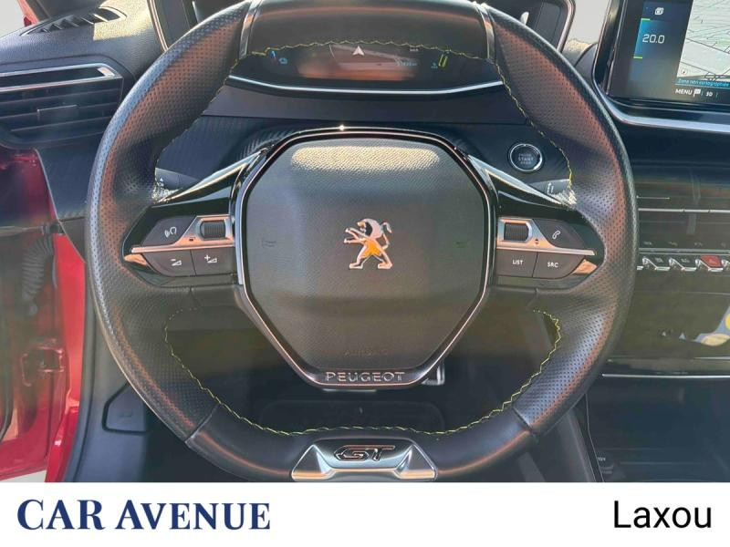Occasion PEUGEOT 208 e-208 136ch GT Pack 2022 Rouge Elixir (V) 17768 € à Nancy