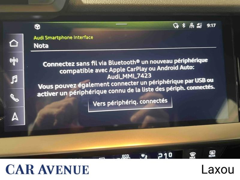 Occasion AUDI A3 Sportback 35 TDI 150ch S line S tronic 7 2020 Blanc 25799 € à Nancy