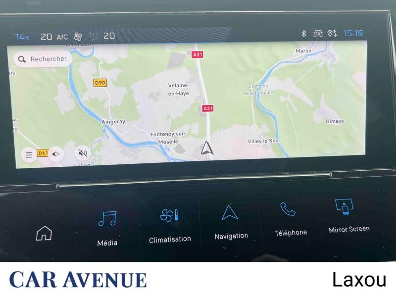 Used PEUGEOT 308 1.2 PureTech 130ch S&S Allure 2024 Gris Artense (M) € 18162 in Nancy