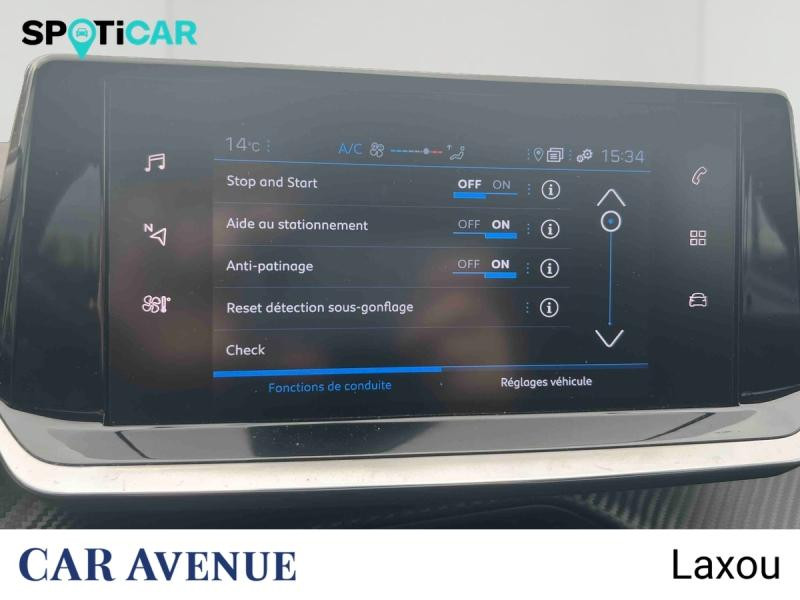 Used PEUGEOT 208 1.2 PureTech 100ch S&S Style 2022 Noir Perla Nera (M) € 12532 in Nancy