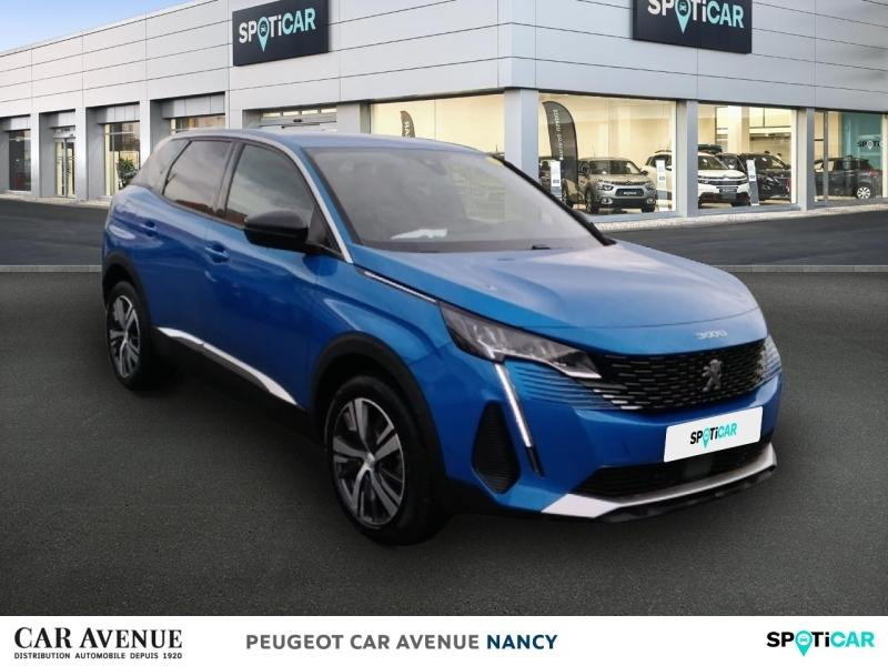 Used PEUGEOT 3008 1.2 PureTech 130ch S&S Allure Pack EAT8 2022 Bleu Vertigo (S) € 17390 in Nancy