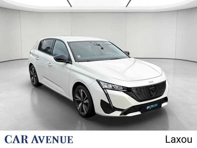 Used PEUGEOT 308 1.2 PureTech 130ch S&S Allure EAT8 2023 Blanc Okénite (M) € 16976 in Nancy