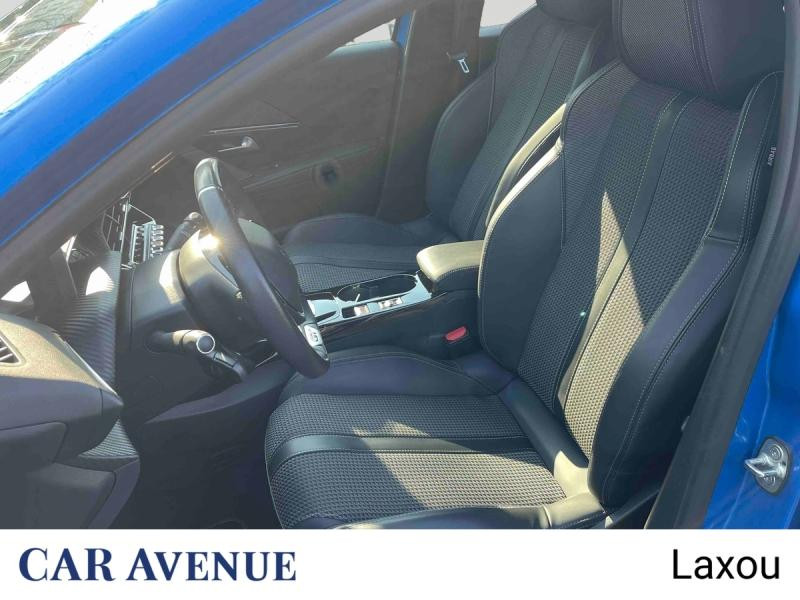 Occasion PEUGEOT 208 e-208 136ch GT 2021 Bleu Vertigo (V) 14446 € à Nancy