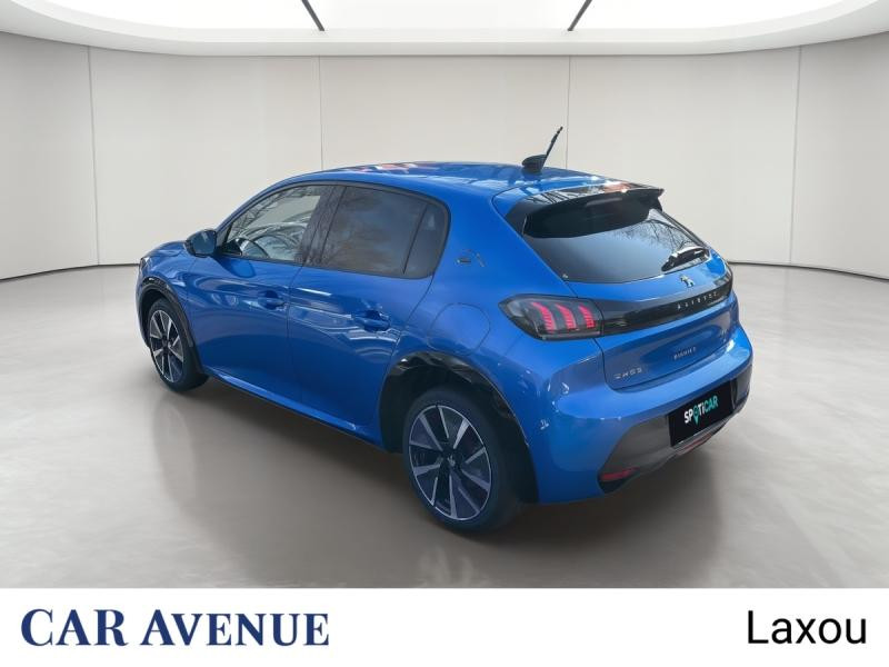 Occasion PEUGEOT 208 e-208 136ch GT 2021 Bleu Vertigo (V) 14446 € à Nancy