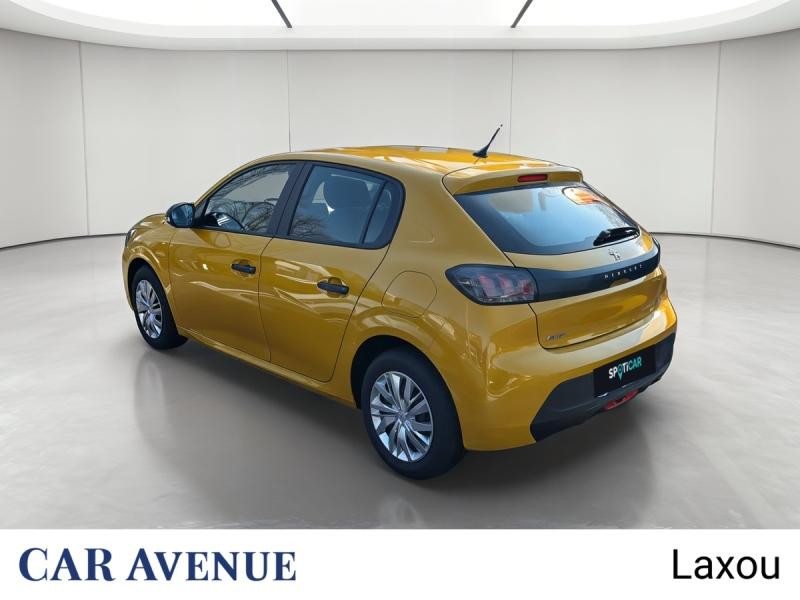 Occasion PEUGEOT 208 1.2 PureTech 75ch S&S Like 2021 Jaune 10897 € à Nancy
