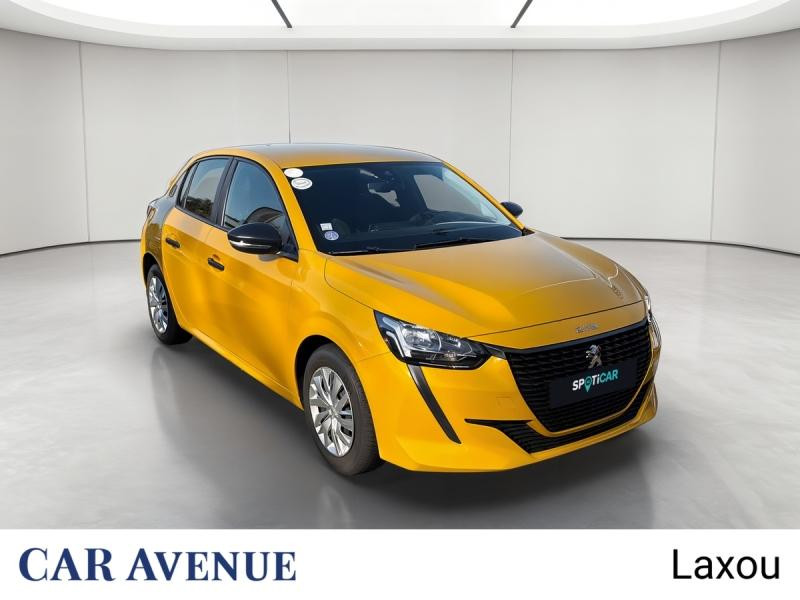Occasion PEUGEOT 208 1.2 PureTech 75ch S&S Like 2021 Jaune 10897 € à Nancy