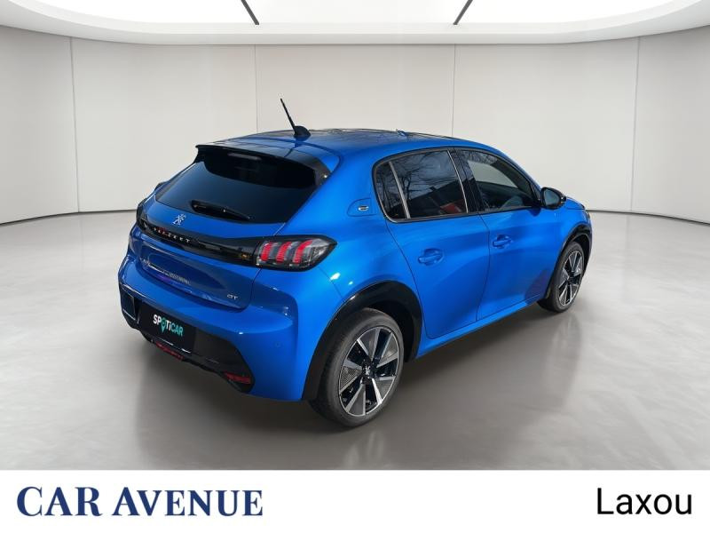 Occasion PEUGEOT 208 e-208 136ch GT 2021 Bleu Vertigo (V) 14446 € à Nancy