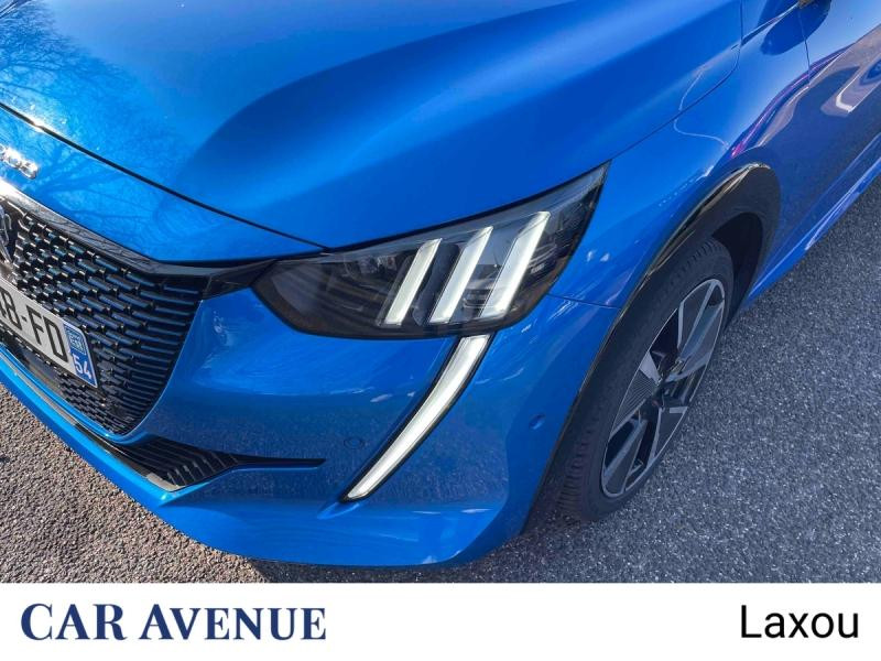 Occasion PEUGEOT 208 e-208 136ch GT 2021 Bleu Vertigo (V) 14446 € à Nancy