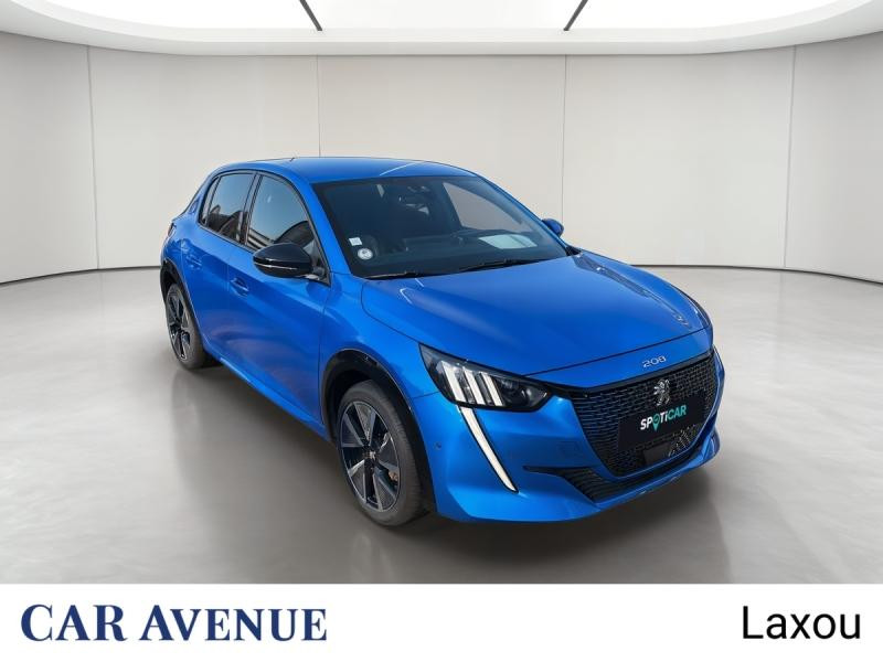 Occasion PEUGEOT 208 e-208 136ch GT 2021 Bleu Vertigo (V) 14446 € à Nancy