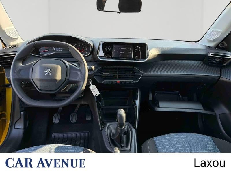 Occasion PEUGEOT 208 1.2 PureTech 75ch S&S Like 2021 Jaune 10897 € à Nancy